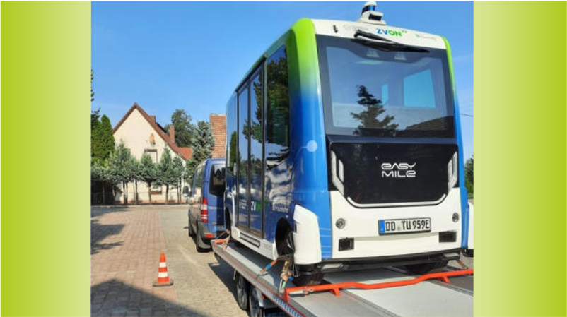 Erster autonomer Kleinbus im Kreis Görlitz