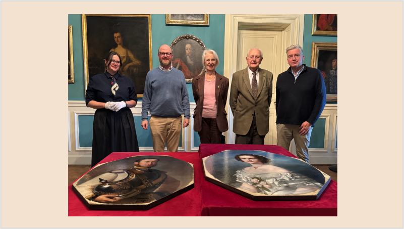 Vertreter der Adelsfamilie von Ballestrem besuchten Schloss Pless