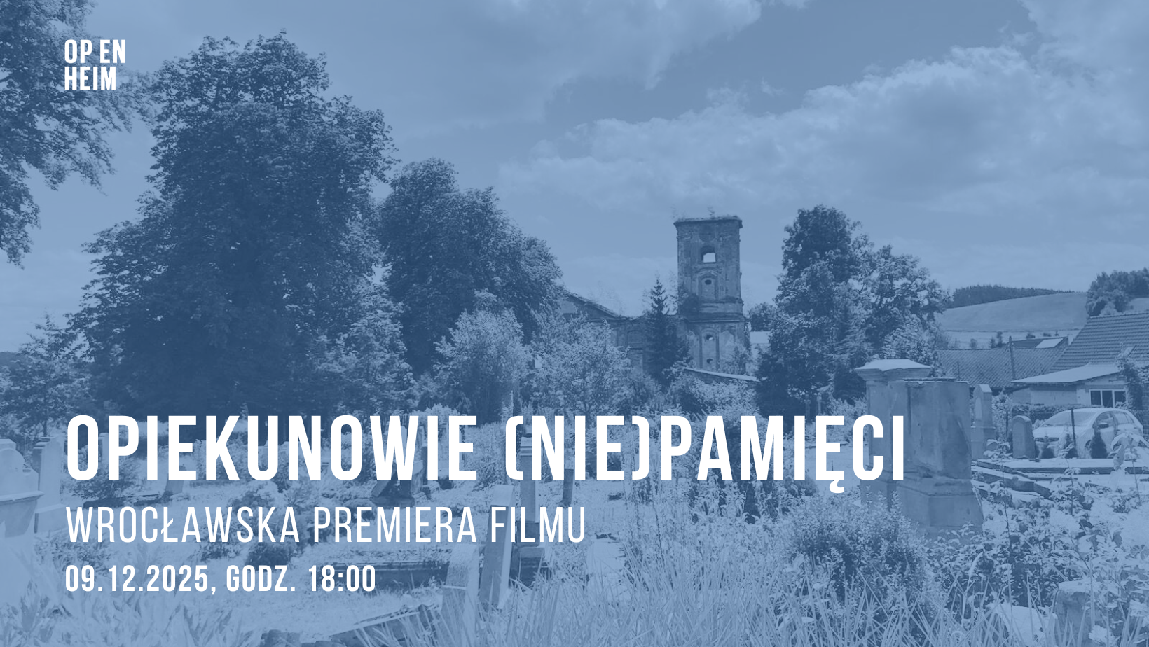 Film über Rettung von Friedhöfen am 9. Dezember in Breslau