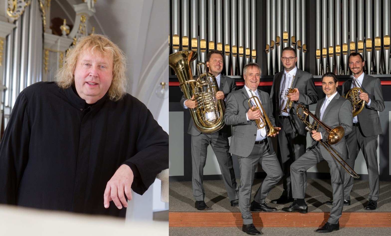 Sonnenorgel mit Blechbläserbegleitung in Görlitz