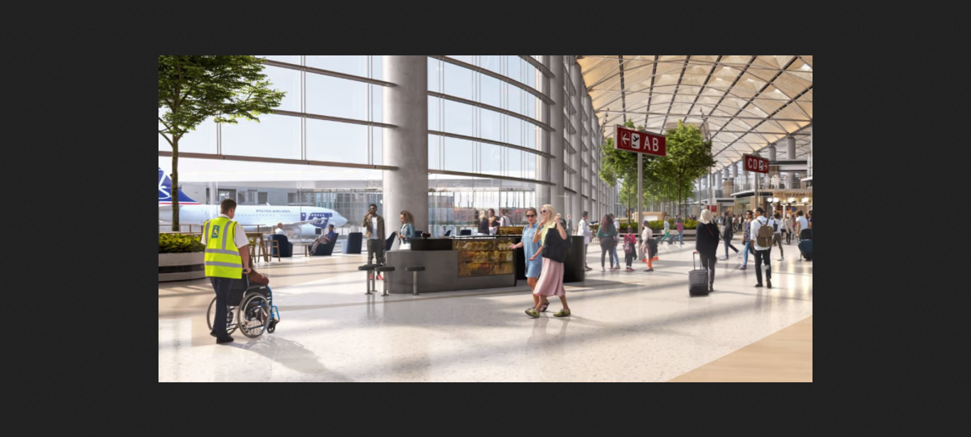 Zentralflughafen Port Polska wird zu einem der größten Verkehrsdrehkreuze Europas