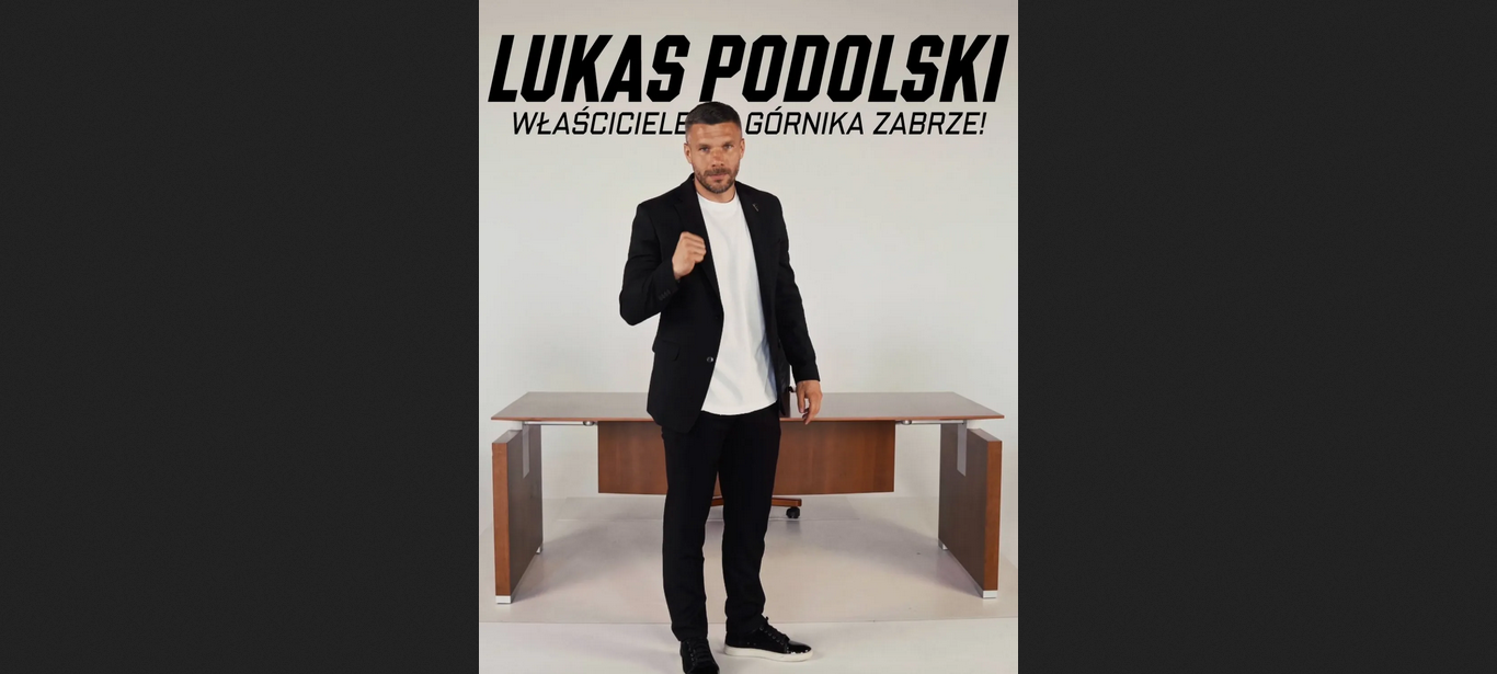 Lukas Podolski tritt ab und erwirbt Górnik Zabrze