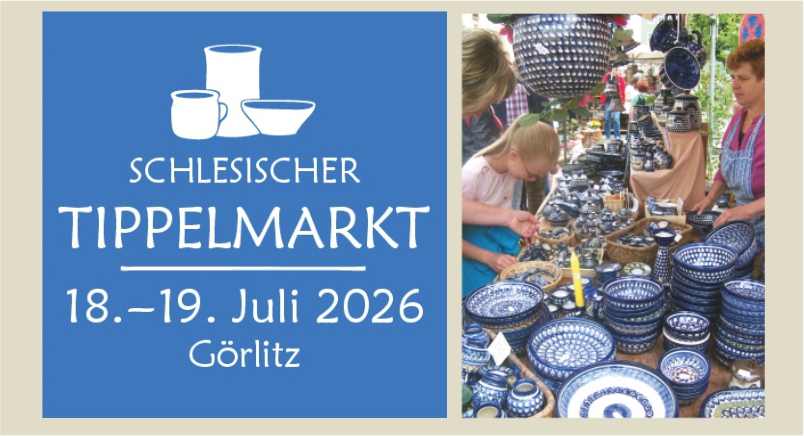 Schlesischer Tippelmarkt in Görlitz am 18. und 19. Juli