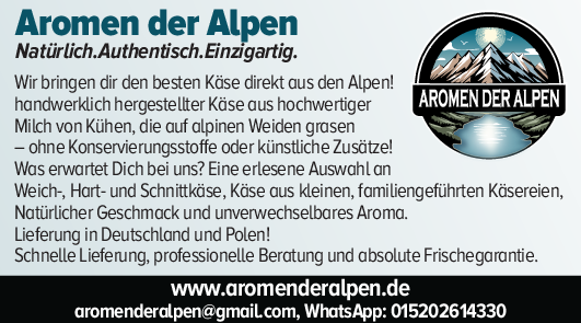 Aromen der Alpen