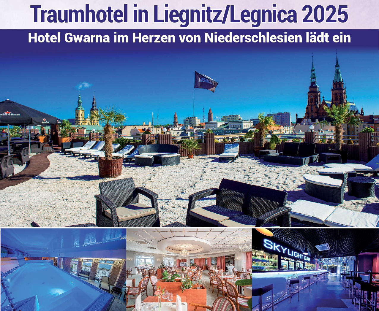 Traumhotel in Liegnitz lädt ein