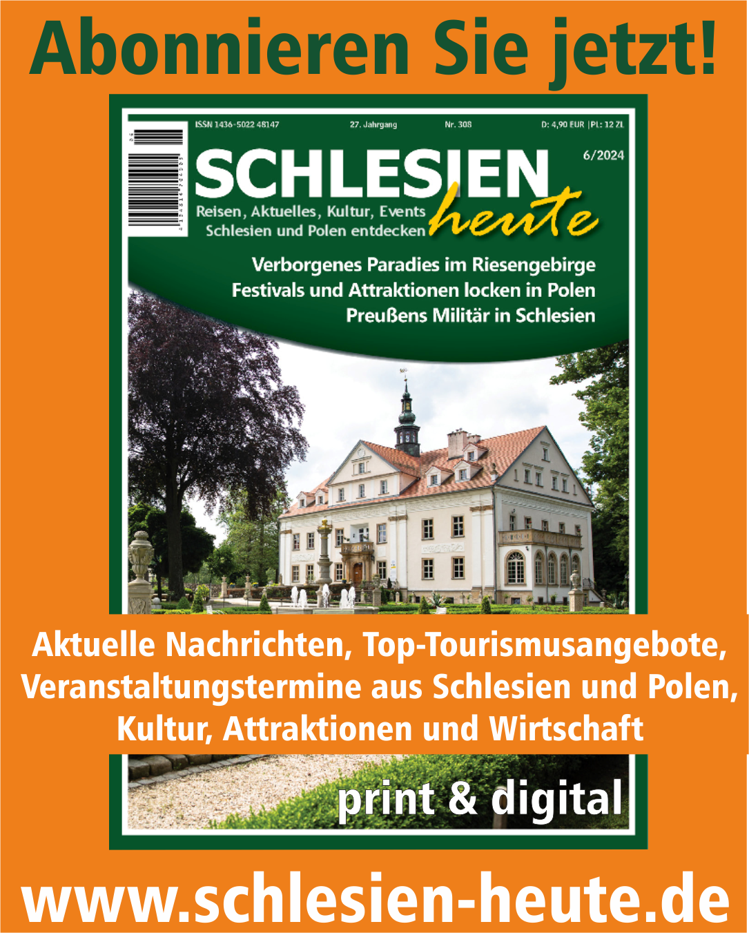 Schlesien heute abonnieren