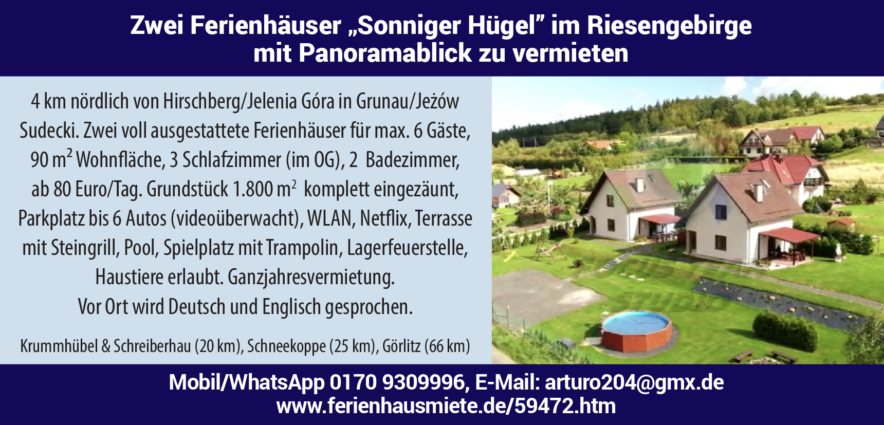 Ferienhäuser in Hirschberg