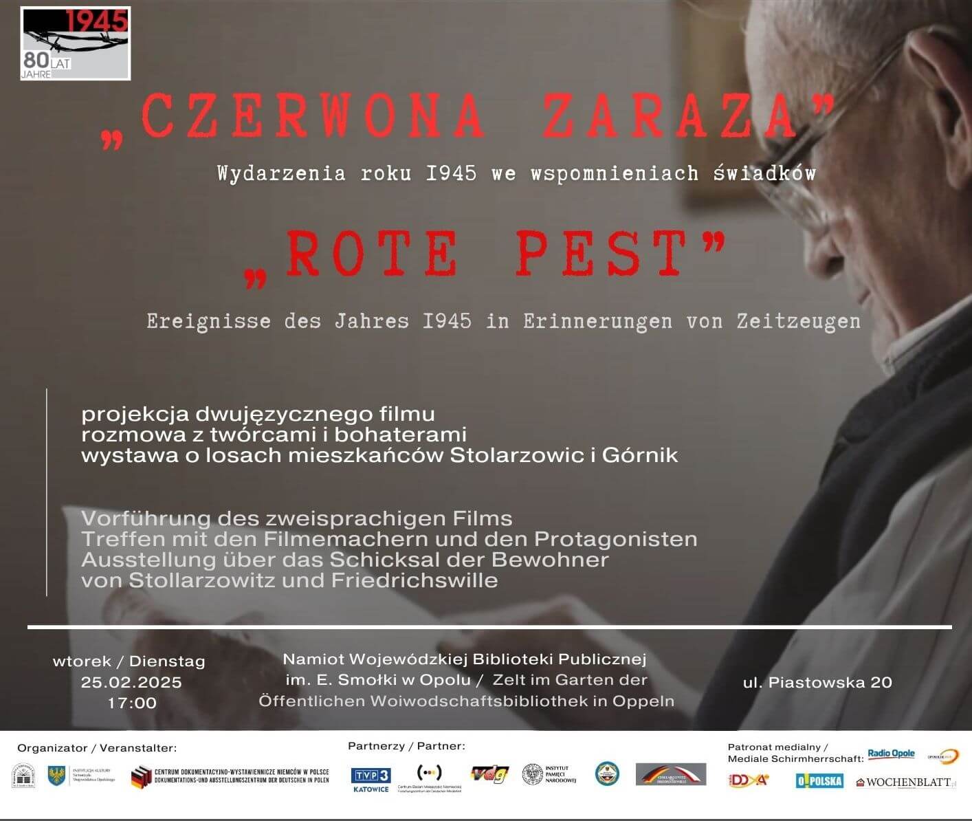 In Oppeln/Opole wird der Film „Die rote Pest“ gezeigt